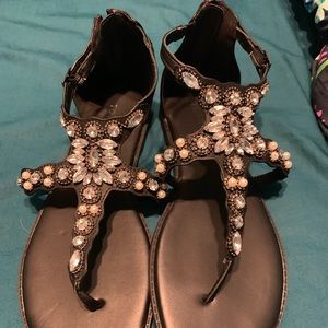 Torrid bedazzled sandals